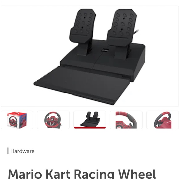 HORI RACING WHEEL MARIO KART For Nintendo SWITCH, XBOX and PlayStation. - Picture 3 of 3